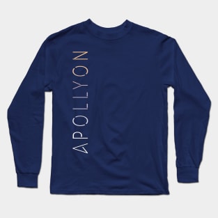 Apollyon test design Long Sleeve T-Shirt